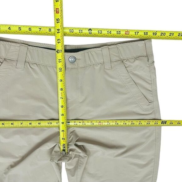 Ascend Hiking Men’s Pants Tan 5 Zip/Pockets Flat Front Sz 38x30 NWOT - Picture 8 of 10